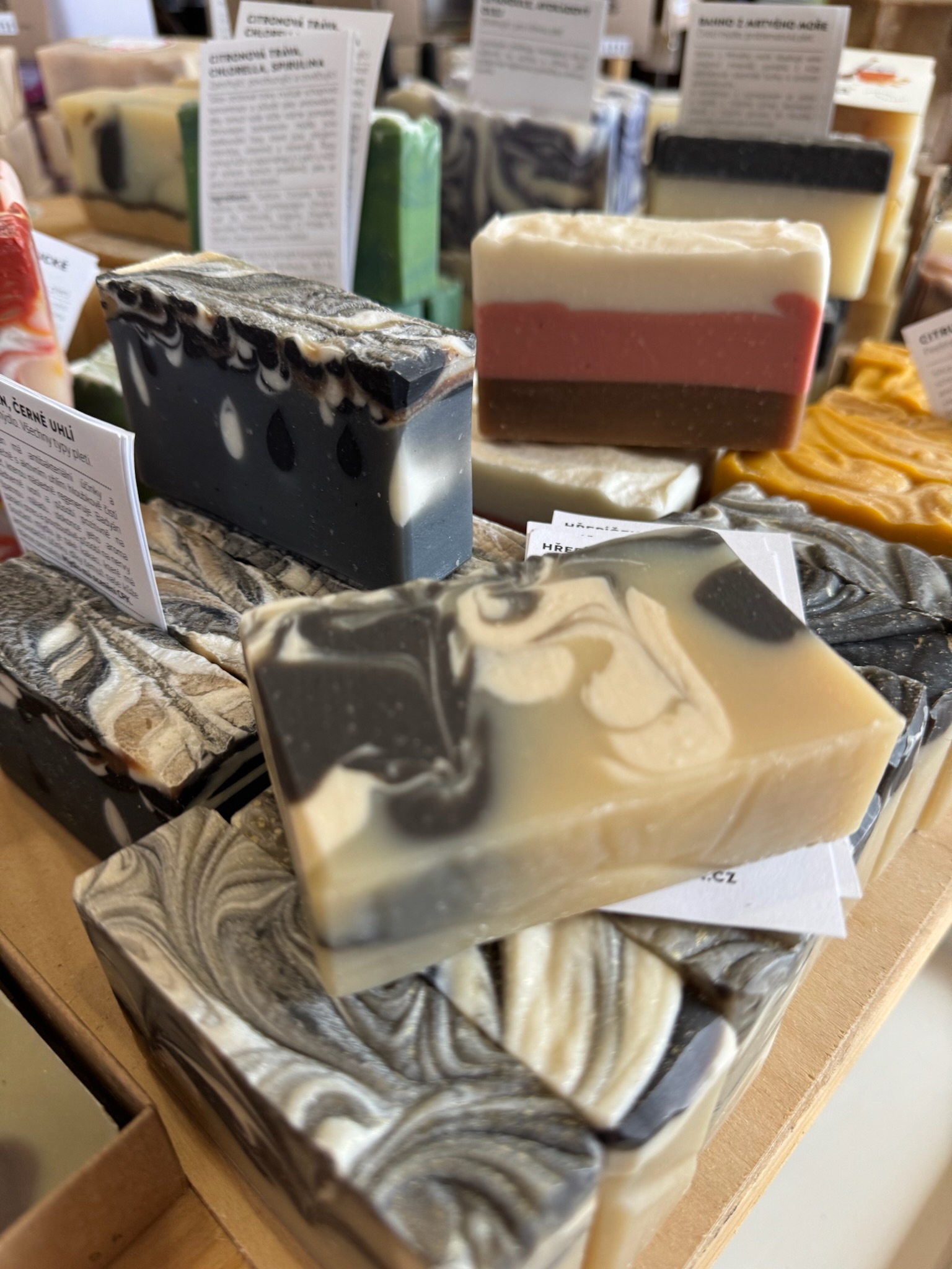 Vanocni darky domaci rucně vyráběná mydla